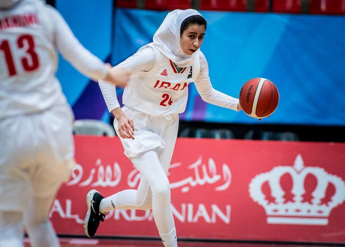 نایب قهرمانی تیم بسکتبال دختران زیر ۱۶ سال ایران در آسیا برای اولین بار