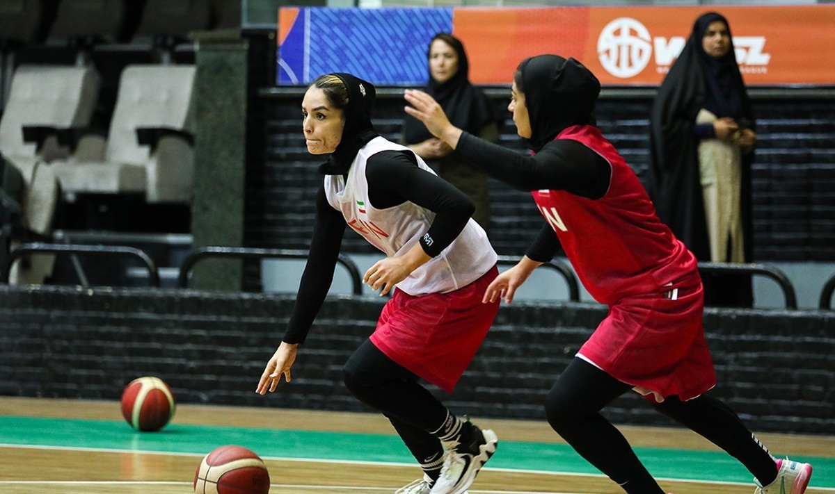 اعزام تیم بسکتبال بانوان ایران به اردن برای برگزاری چند بازی دوستانه