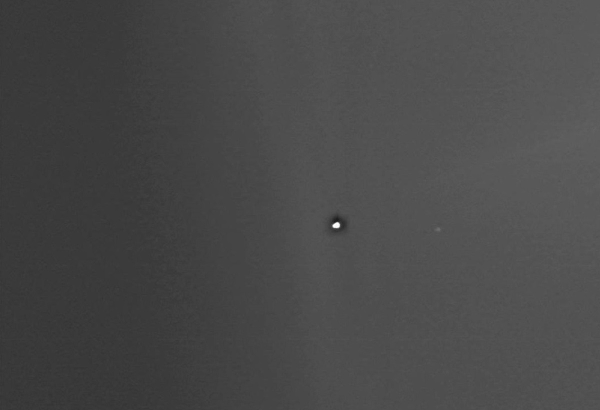 جدیدترین تصویر زمین و ماه از مریخ   همسایه ما را چه شکلی می‌بیند؟