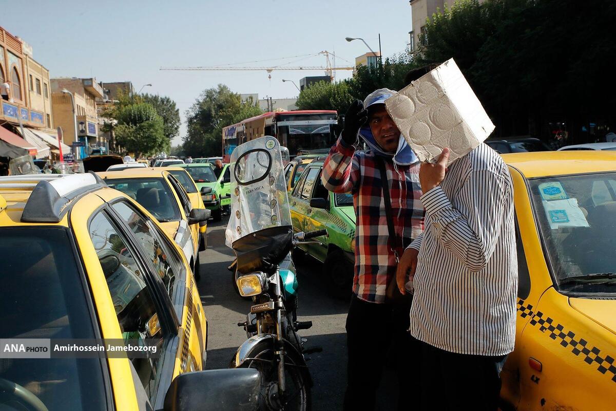 احتمال آفتاب‌سوختگی در تهران با اشعه فرابنفش خورشید