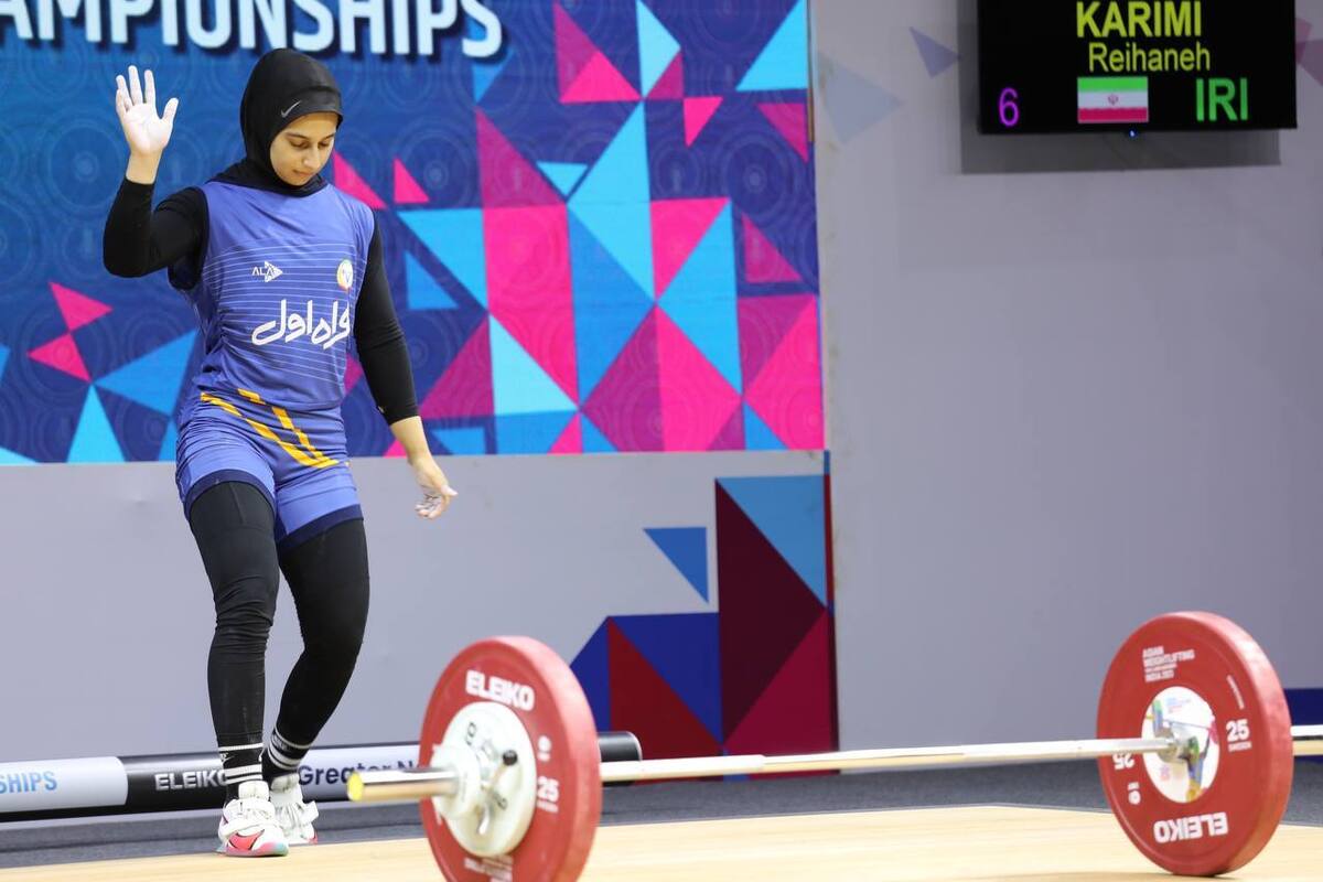 وزنه‌برداری نوجوانان و جوانان قهرمانی آسیا| مدال نقره و برنز برای دختران ایران در وزن ۵۹ کیلوگرم