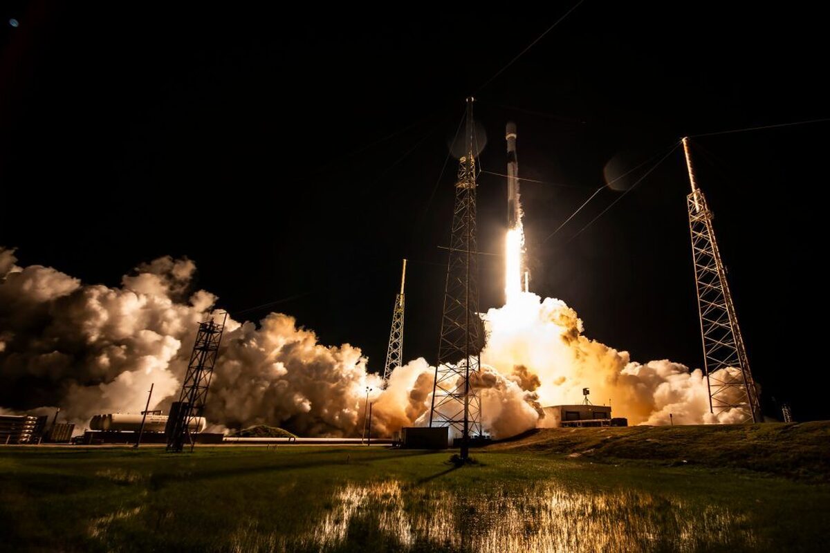 اسپیس‌ایکس آخرین ماهواره ارتباطی «اینتل‌سَت» را پرتاب کرد