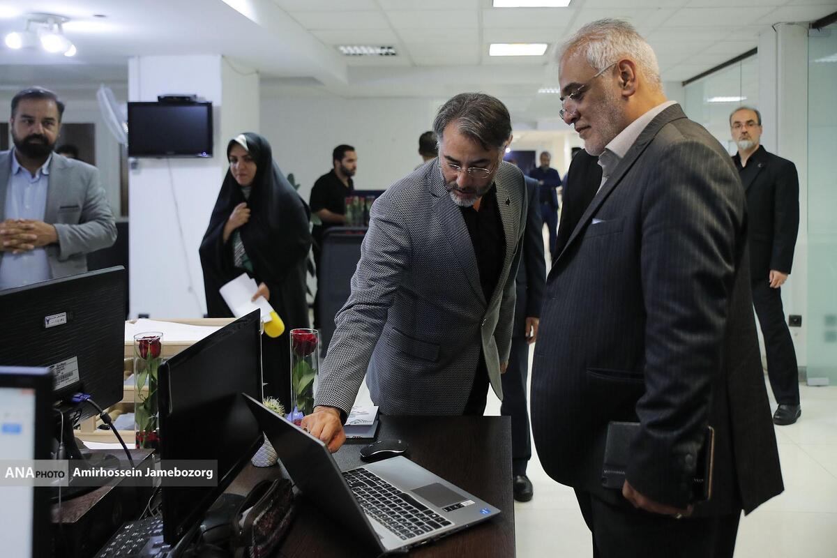 رئیس دانشگاه آزاد اسلامی از خبرگزاری آنا بازدید کرد