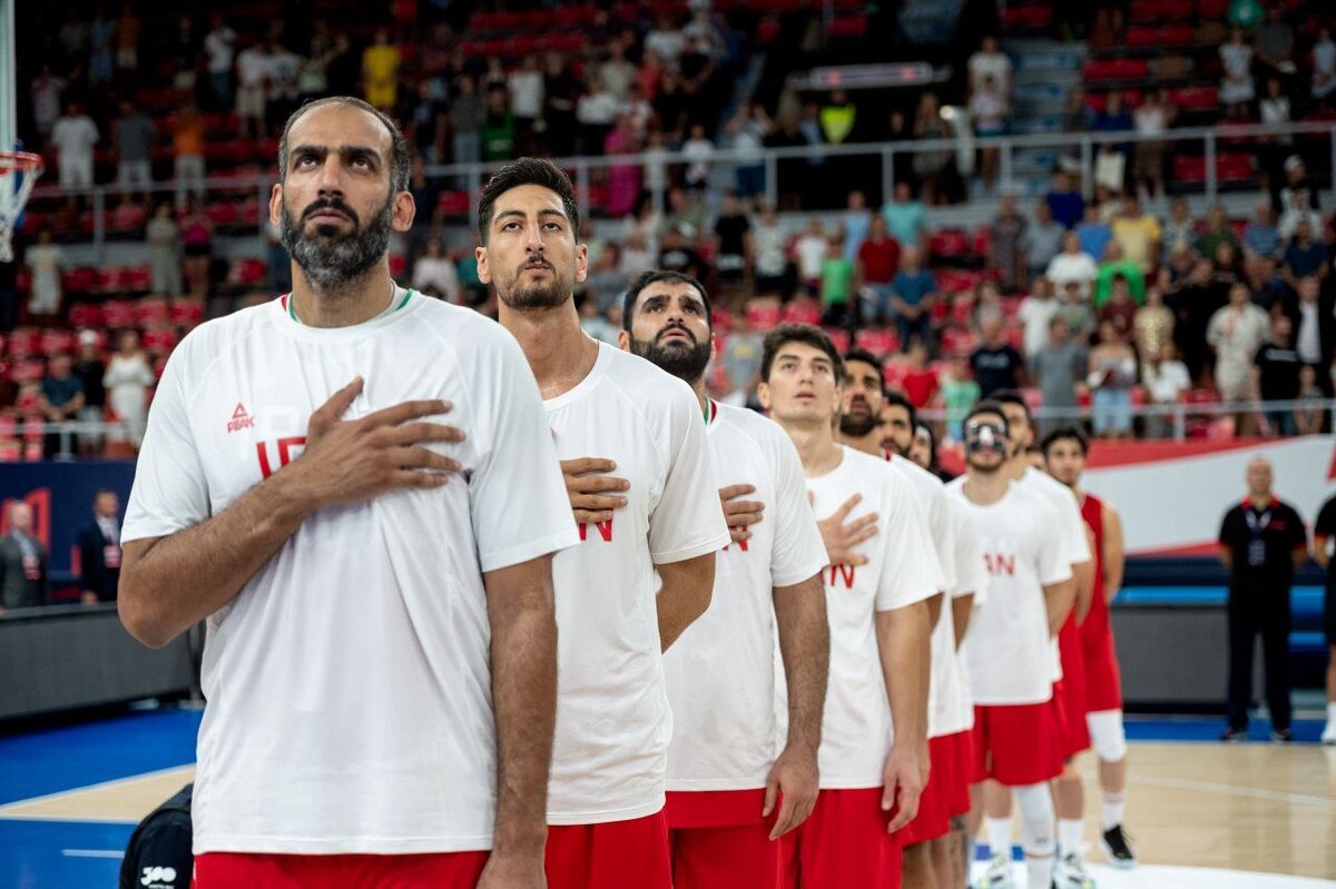 نخستین شکست تیم ملی بسکتبال ایران در روسیه