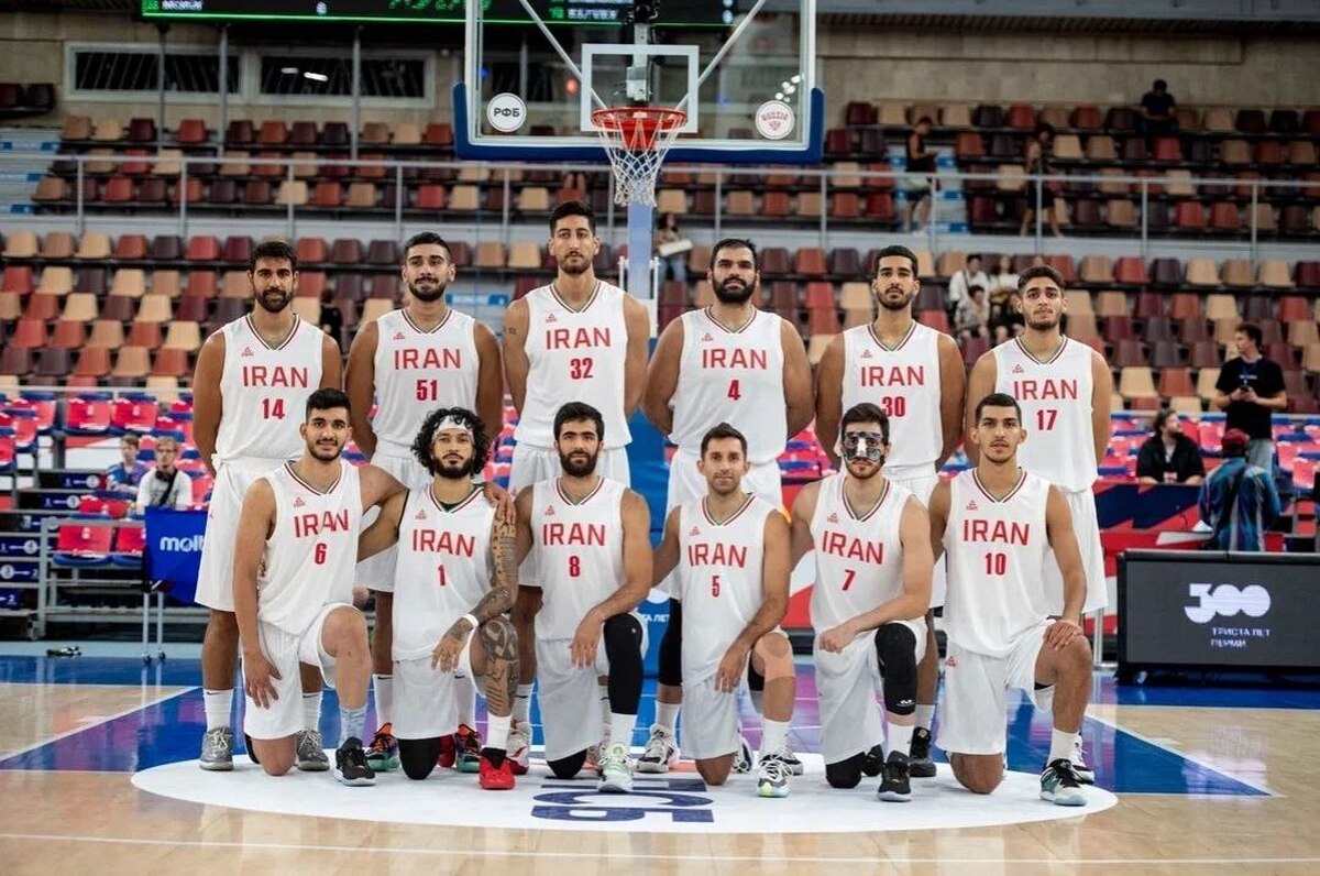 دومین شکست متوالی تیم ملی بسکتبال ایران مقابل روسیه  نبود حدادی به چشم آمد