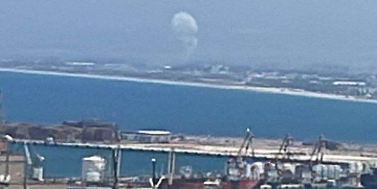 انفجار در کارخانه صنایع نظامی رژیم صهیونیستی در حیفا+ عکس