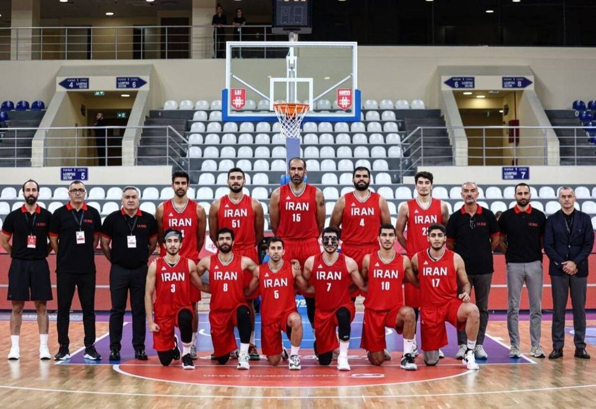 عنوان سومی تیم بسکتبال ایران در تورنمنت گرجستان