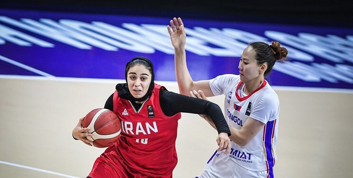 بسکتبال کاپ آسیا| شکست تیم ملی دختران ایران مقابل اندونزی  صعود بانوان به تعویق افتاد