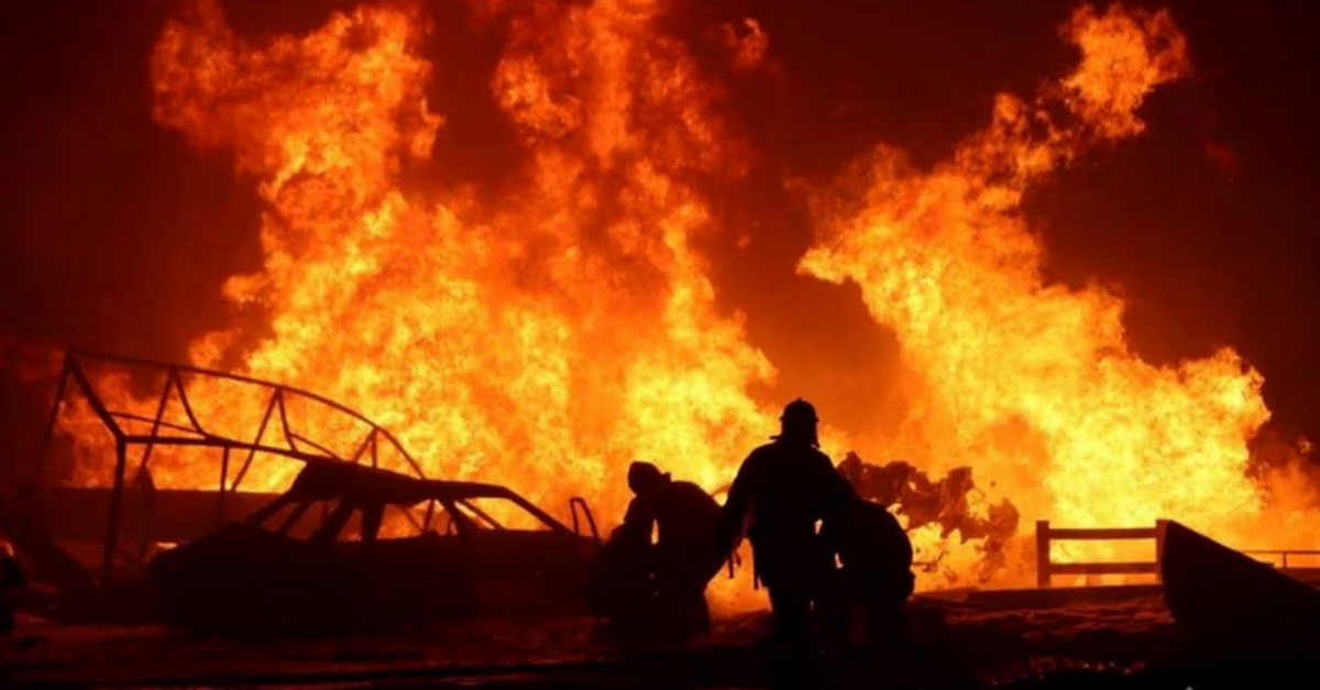 آتش‌سوزی در پمپ بنزینی در روسیه با بیش از  ۲۷ کشته و ۶۶ زخمی