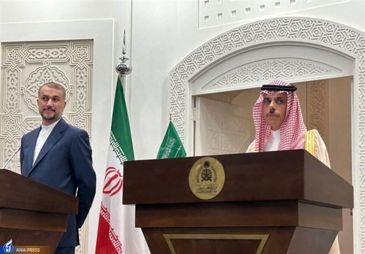 امیر عبداللهیان: روابط ایران و عربستان در مسیر درست خود قرار دارد/ بن‌فرحان: منتظر سفر آقای رئیسی به عربستان هستیم