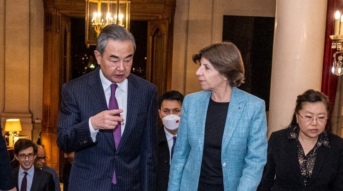 وزرای خارجه فرانسه و چین آخرین وضعیت «لاچین» را ارزیابی کردند