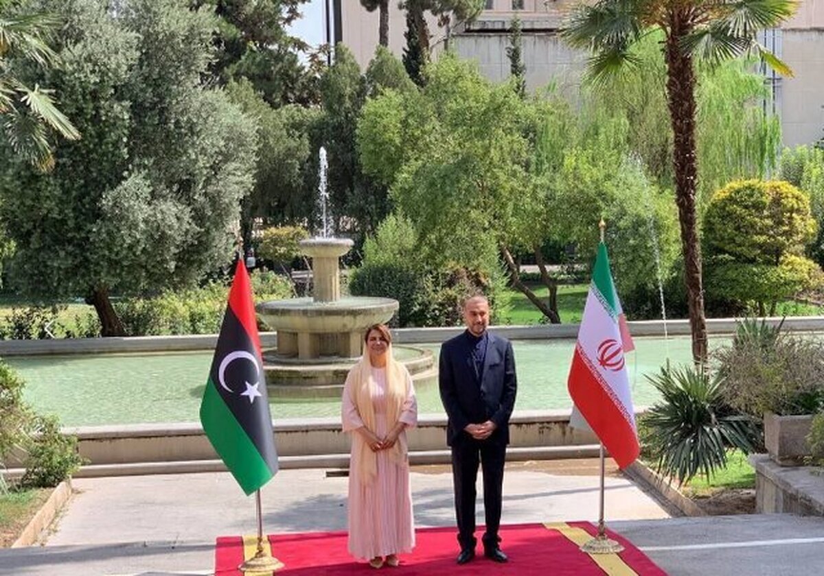 امیرعبداللهیان از وزیر امور خارجه لیبی استقبال کرد