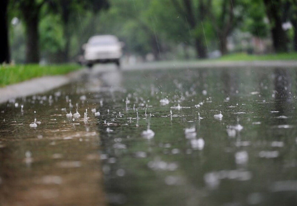 بارش باران تابستانی در ۱۰ استان کشور