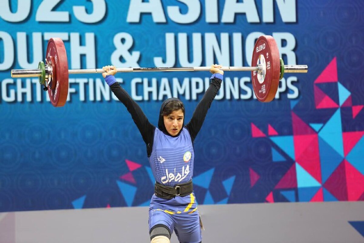 وزنه‌برداری نوجوانان و جوانان آسیا| رکوردشکنی دختر ملی‌پوش ایران در دهلی نو