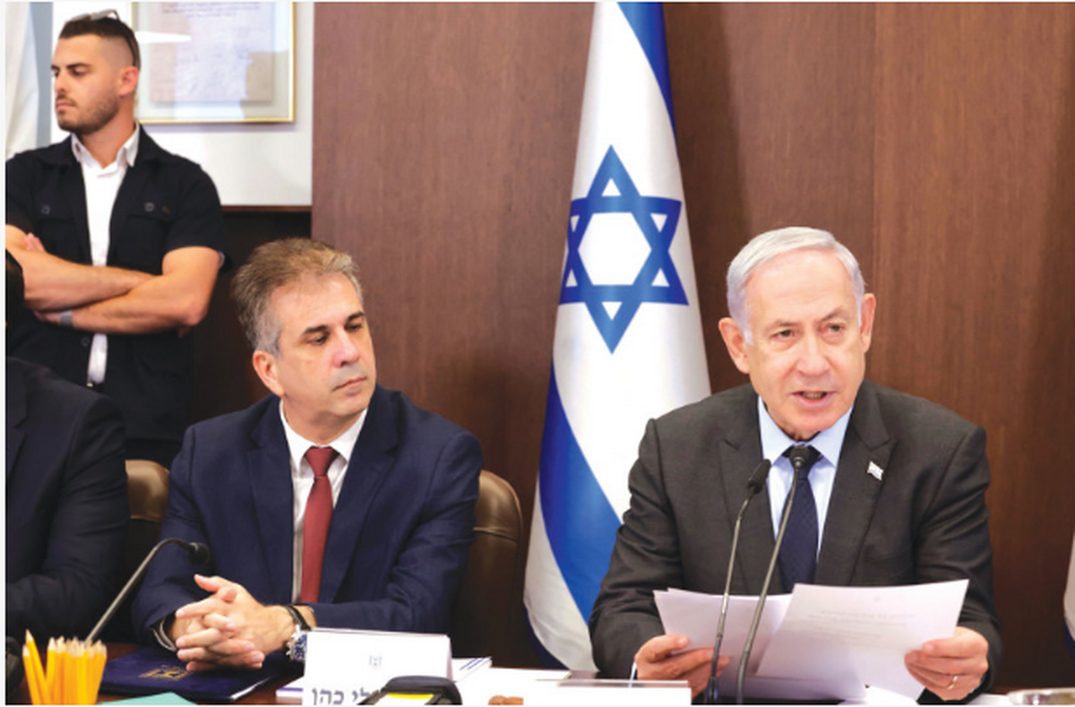 «نتانیاهو» از وزیر خارجه کابینه‌اش انتقاد کرد