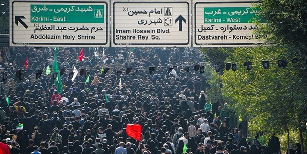 مسیرهای پنج‌گانه پیاده‌روی جاماندگان اربعین حسینی در تهران اعلام شد