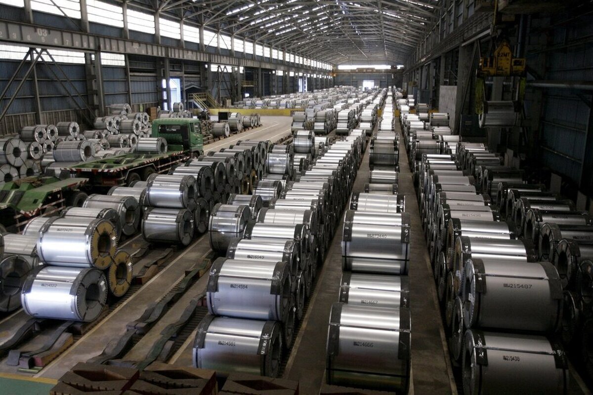 تولید فولاد ایران از ۱۳ میلیون تن فراتر رفت