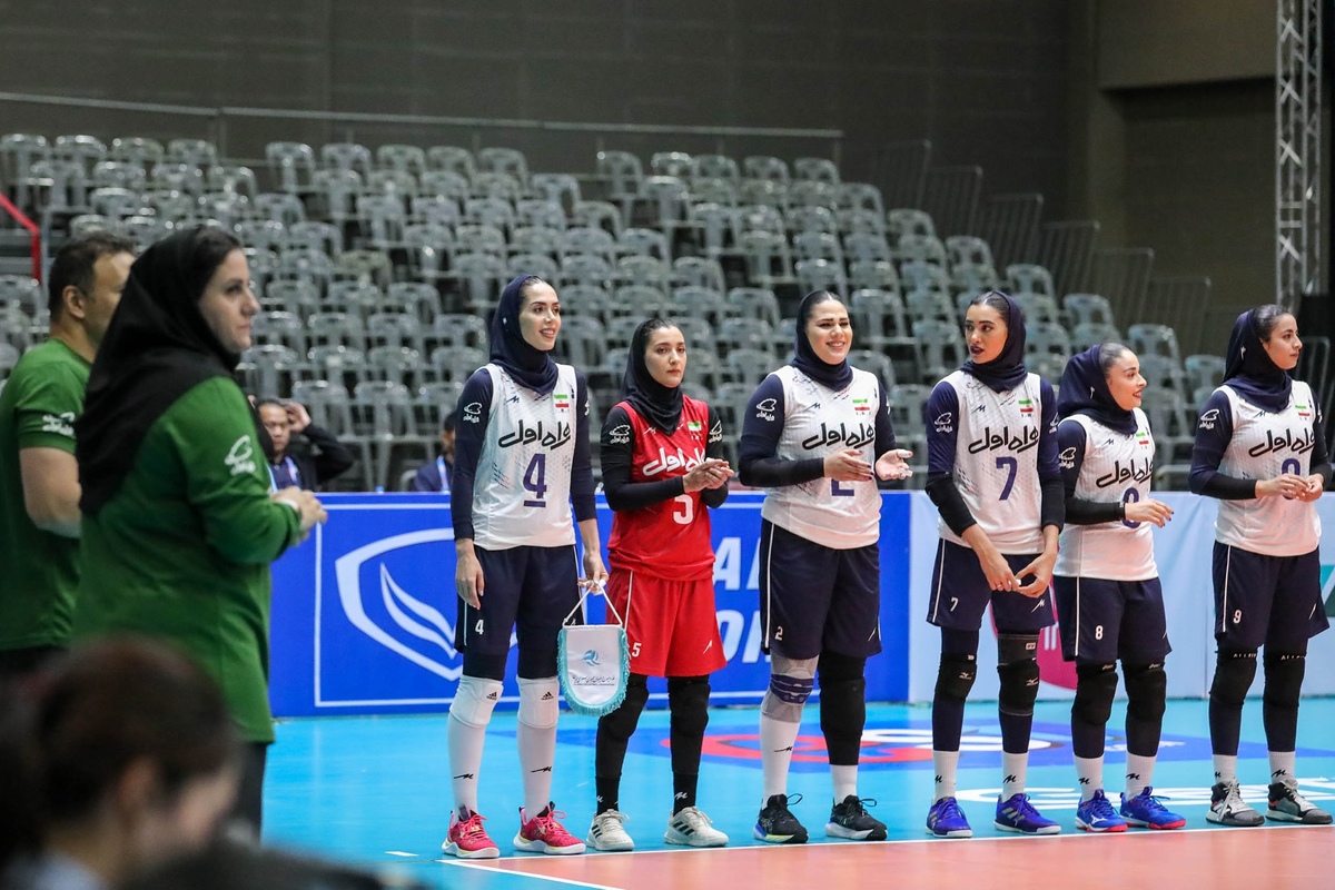 والیبال زنان قهرمانی آسیا| تیم ملی بانوان ایران دهم شد