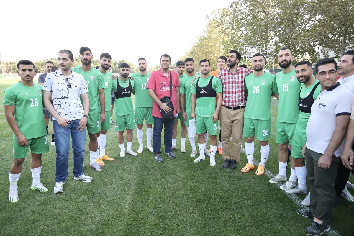 برگزاری تمرین تیم ملی در در روز متفاوت مرکز ملی فوتبال/ امیری در کنار سایر بازیکنان پا به توپ شد