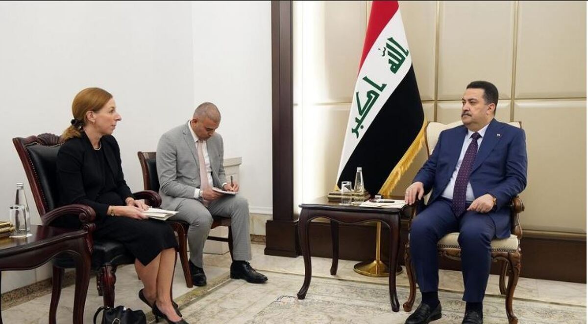 دیدار معاون وزیر خزانه‌داری آمریکا با نخست‌وزیر عراق در بغداد