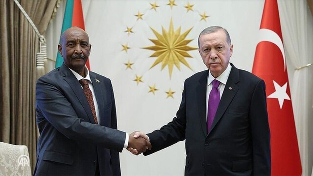 فرمانده ارتش سودان با اردوغان دیدار کرد