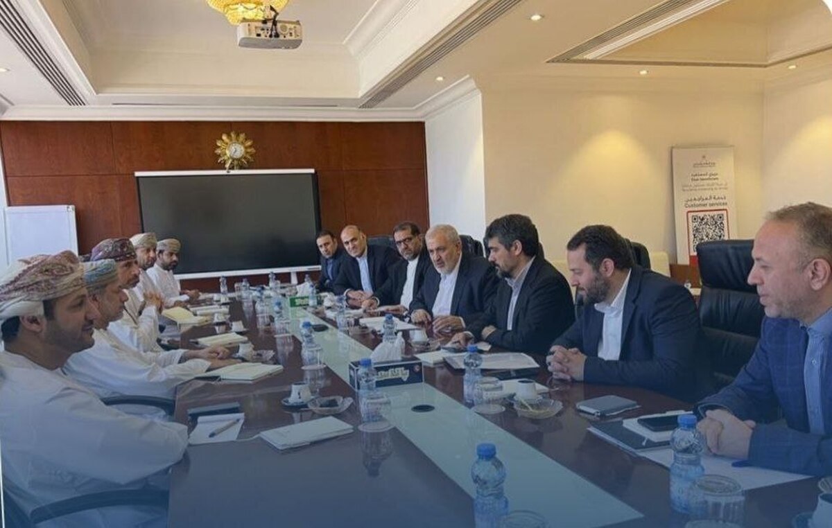 وزیر صمت با وزیر انرژی و معادن عمان دیدار کرد