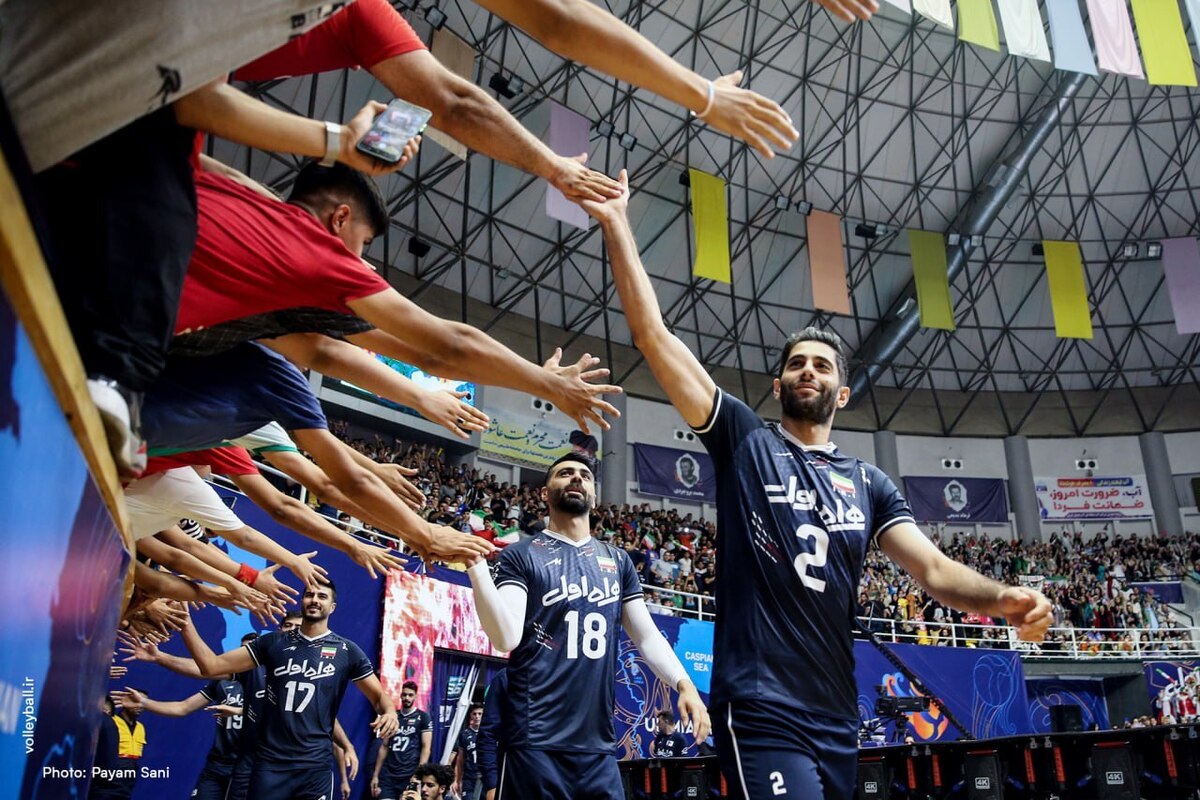 والیبال قهرمانی آسیا| صعود مقتدرانه ایران به فینال  شاگردان عطایی به ژاپن رسیدند