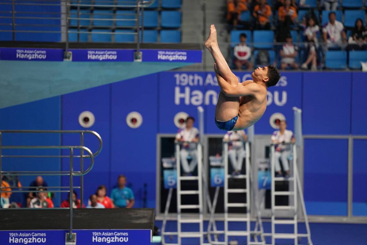 بازی‌های آسیایی هانگژو| مقدسی در شیرجه تخته ۱۰ متر به فینال رسید