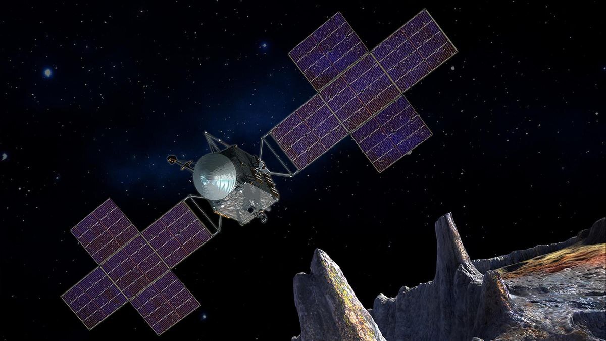 پرتاب کاوشگر ناسا برای بررسی سیارک «سایک» به فضا