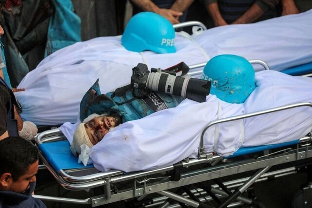 بهادری جهرمی: کشتار خبرنگاران، یعنی حفظ رژیم صهیونیستی به جنایت گره خورده است