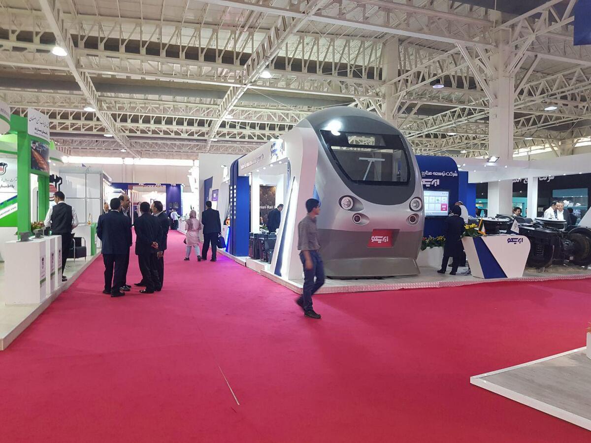 دهمین نمایشگاه بین‌المللی حمل و نقل ریلی افتتاح شد