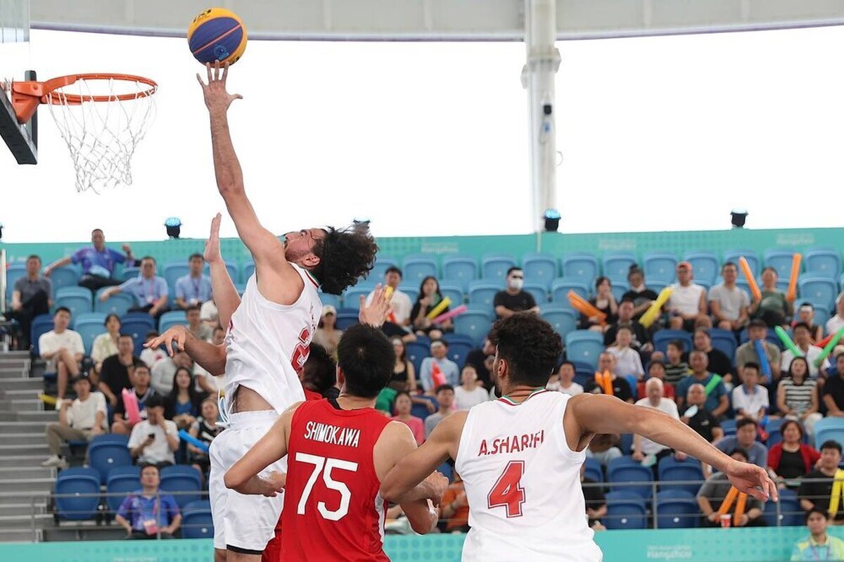 بازی‌های آسیایی هانگژو| صعود بسکتبال سه‌نفره به یک‌چهارم نهایی