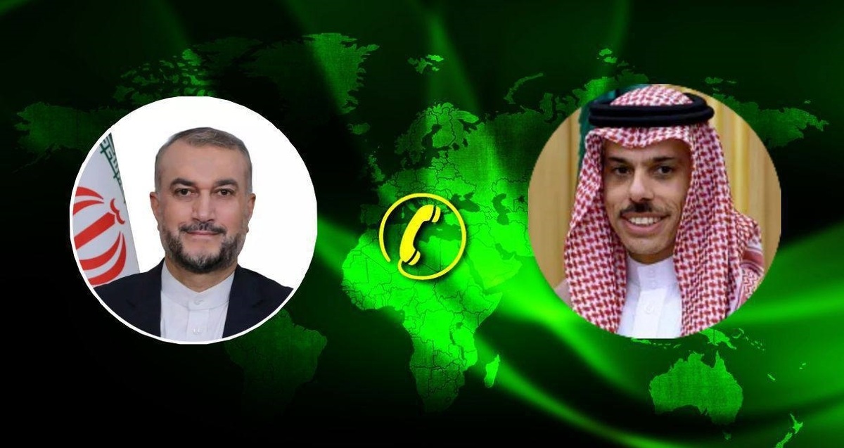 گفت‌وگوی تلفنی امیرعبداللهیان و وزیر خارجه عربستان
