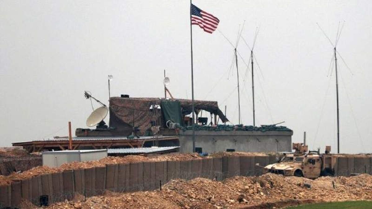 پایگاه آمریکا در الحسکه سوریه هدف حمله پهپادی قرار گرفت