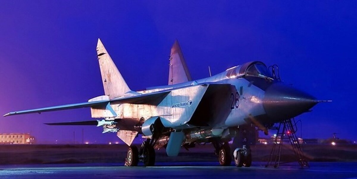 تمرین رهگیری جنگنده‌های دشمن توسط «میگ-31» روسیه
