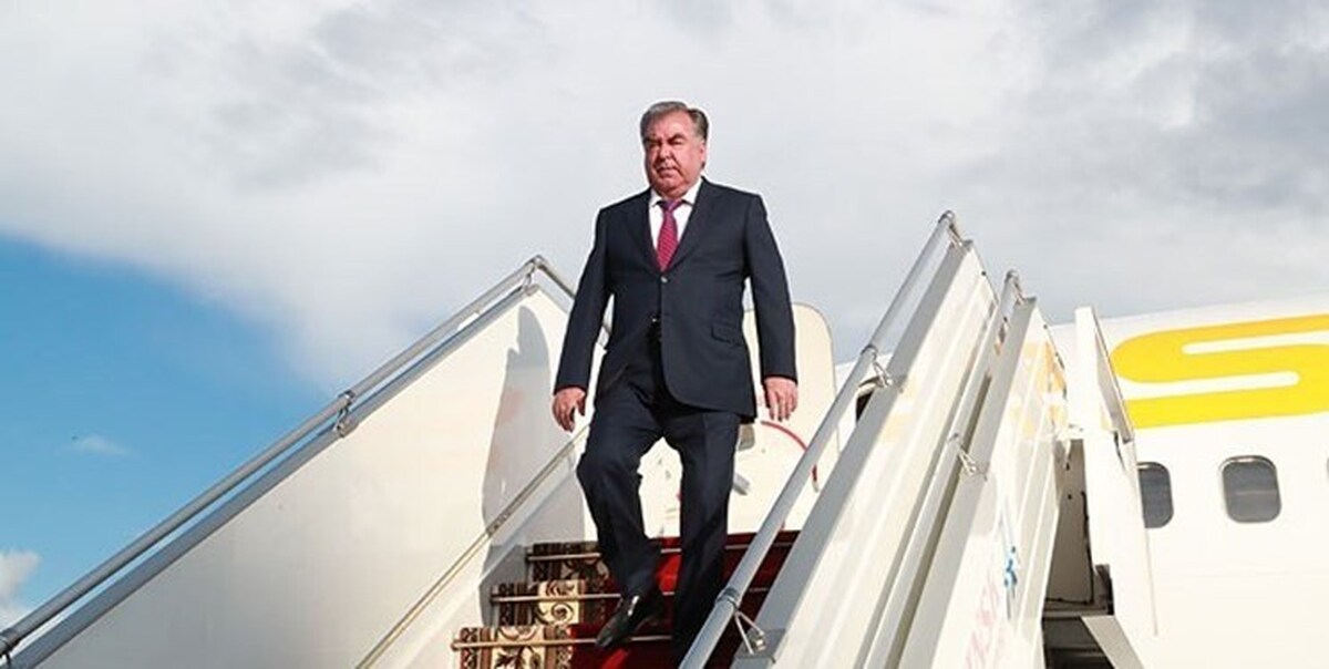 رئیس جمهور تاجیکستان راهی ایران شد