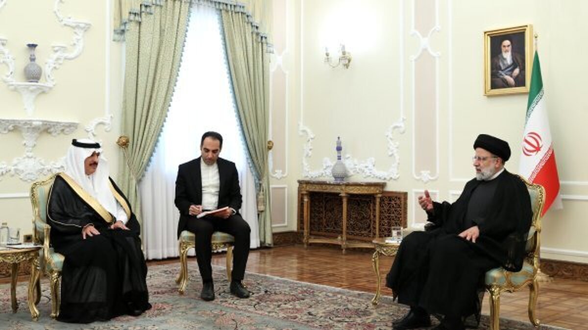 رئیسی بر بهره‌گیری از ظرفیت‌های تهران و ریاض برای حل مسائل منطقه تأکید کرد