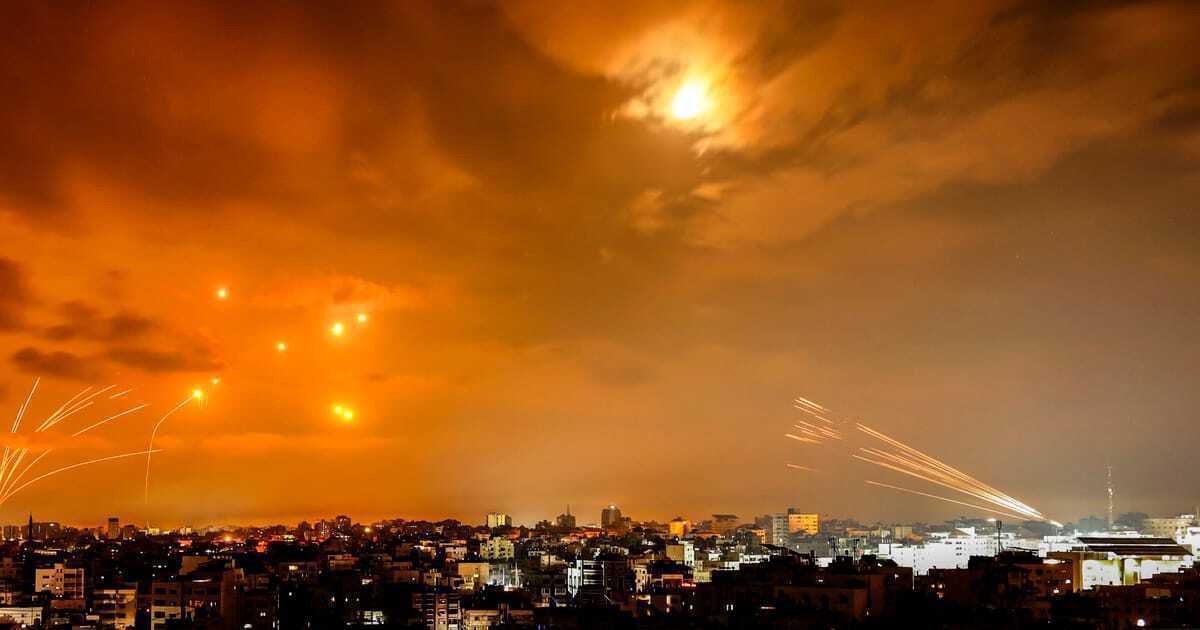 بزرگ‌ترین حمله راکتی نیرو‌های مقاومت به تل آویو از آغاز نبرد طوفان الاقصی + فیلم