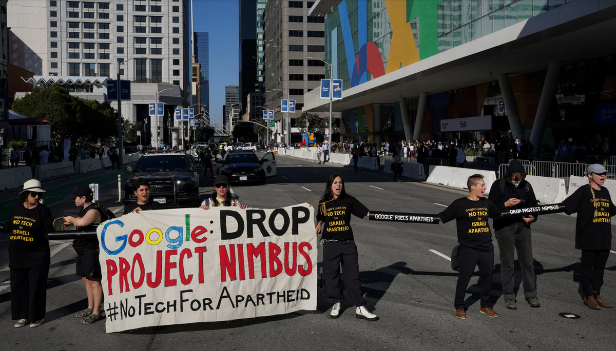 کارکنان گوگل خواستار لغو قرارداد میلیاردی با اسرائیل شدند