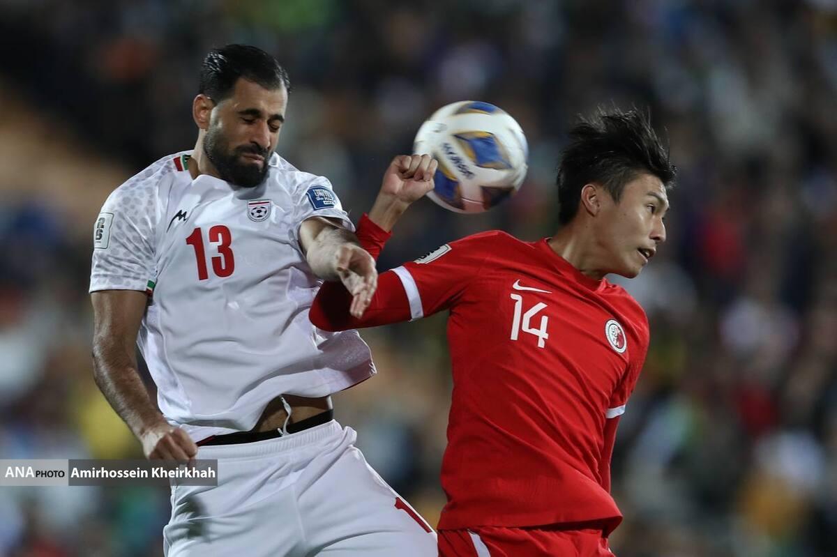 انتخابی جام جهانی ۲۰۲۶| برتری یک نیمه‌ای ایران برابر هنگ‌کنگ با ۲ گل آزمون