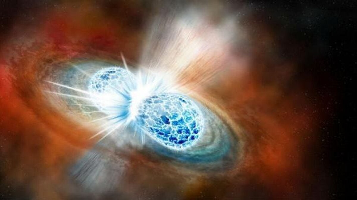 هنگام برخورد ستارگان نوترونی چه اتفاقی می‌افتد؟ 