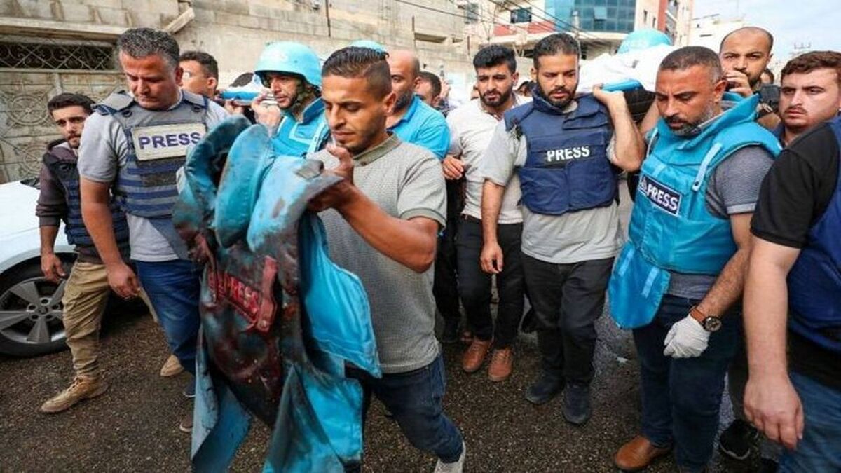 خبرنگاری دیگر در غزه به شهادت رسید