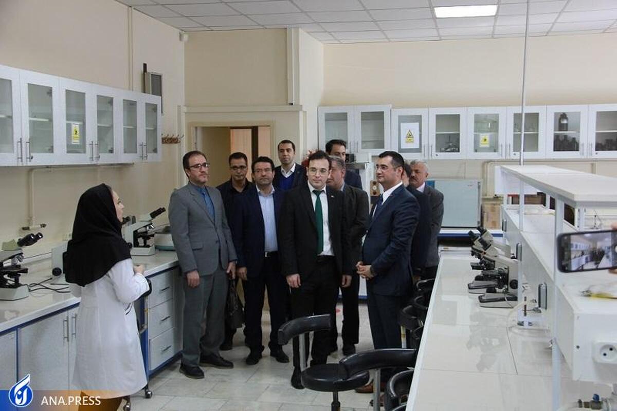 بازدید رایزن آموزشی سفارت ترکیه از دانشگاه آزاد علوم پزشکی تبریز + عکس
