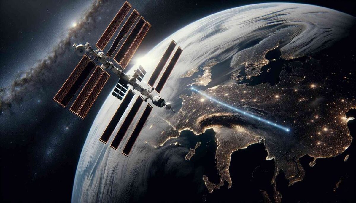 گذرهای پرنور ایستگاه‌های فضایی