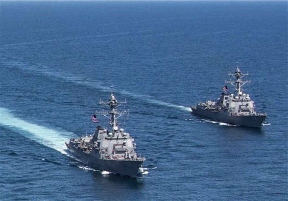 حمله پهپادی و موشکی به یک ناو آمریکایی در دریای سرخ