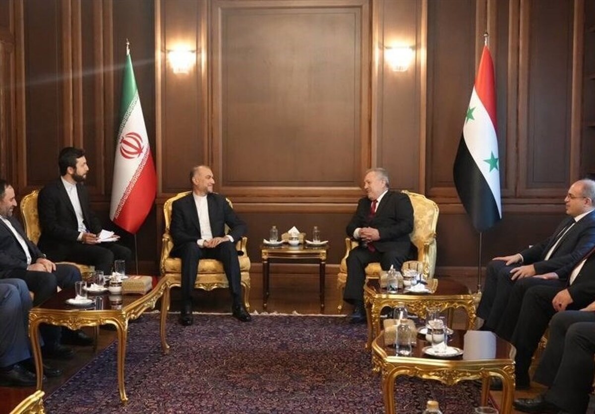 نخست‌وزیر سوریه با امیرعبداللهیان دیدار کرد
