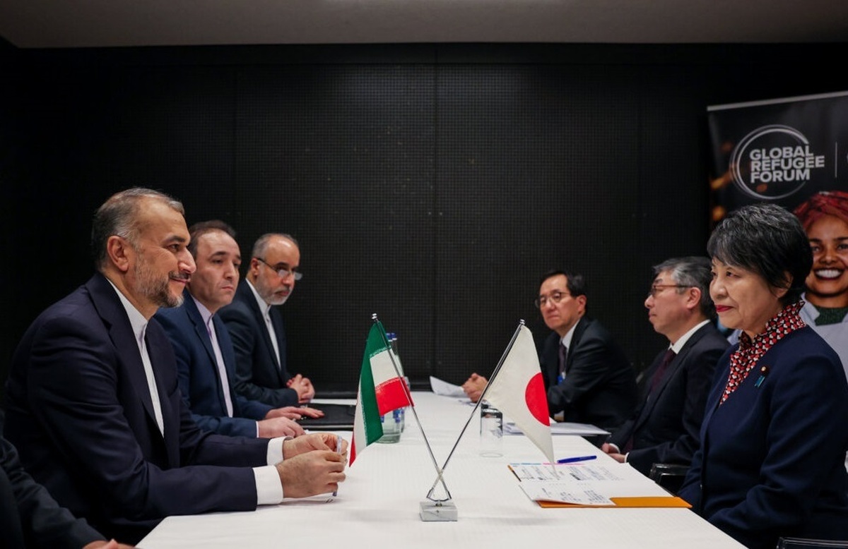 وزیر خارجه ژاپن با امیرعبداللهیان دیدار کرد