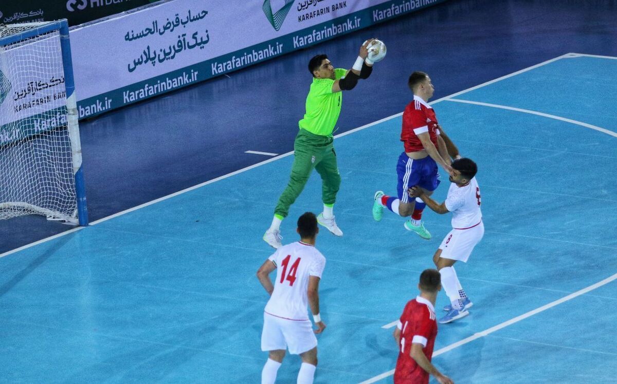 تغییر زمان بازی تیم‌های ملی فوتسال ایران و روسیه