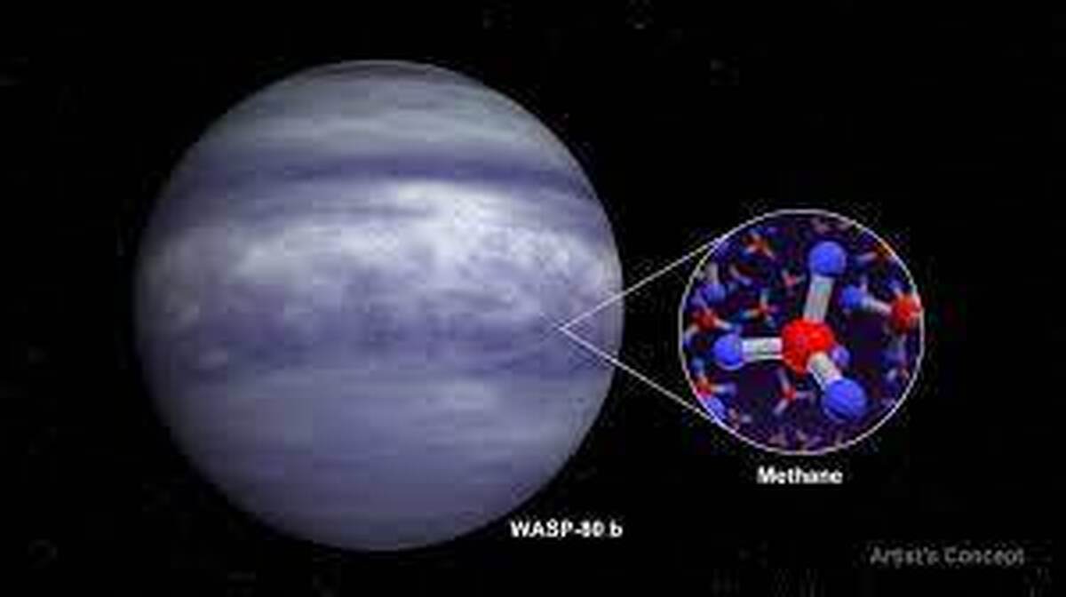 کشف بخار آب و متان در اتمسفر سیاره‌ای فراخورشیدی