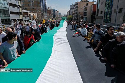 راهپیمایی روز قدس و تشییع پیکر شهدا در تهران - 1